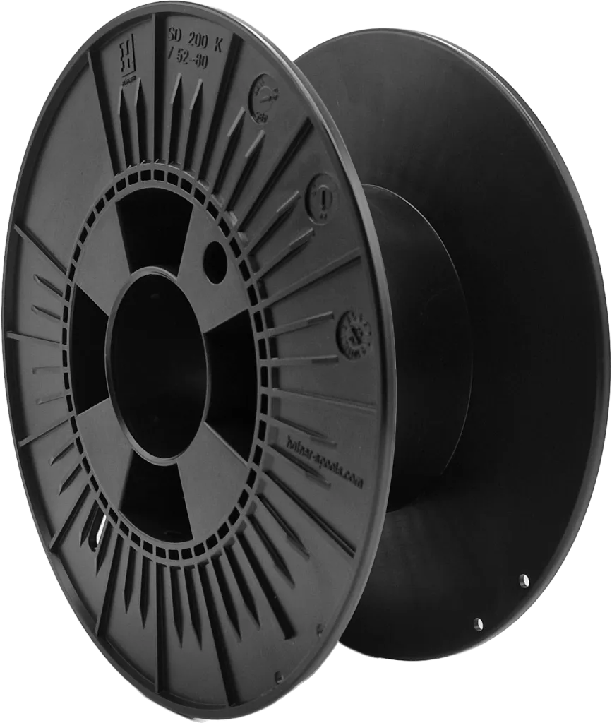 Transparent spool
