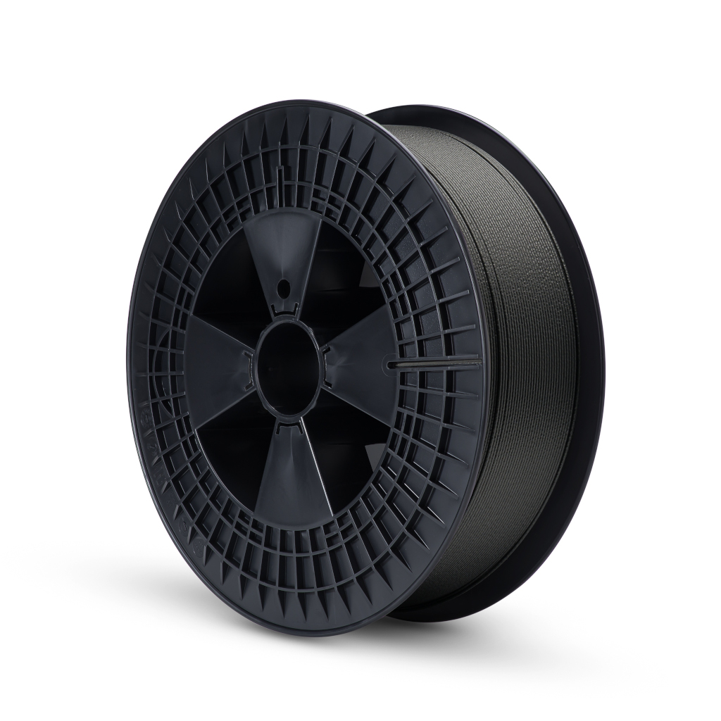 FIBERLOGY_NYLON_PA12CF15-175-250-Black-side Filament Nylon PA12+CF - Szpula składana - obrazek 1