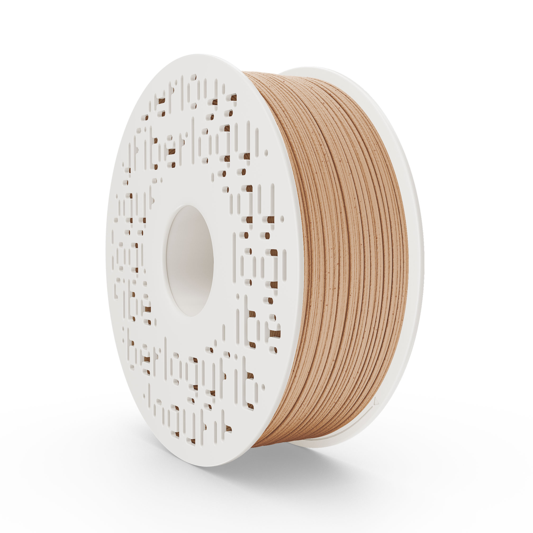 FIBERLOGY_PLA_FIBERWOOD-175-100-Natural-side Filament PLA FiberWood - obrazek 1